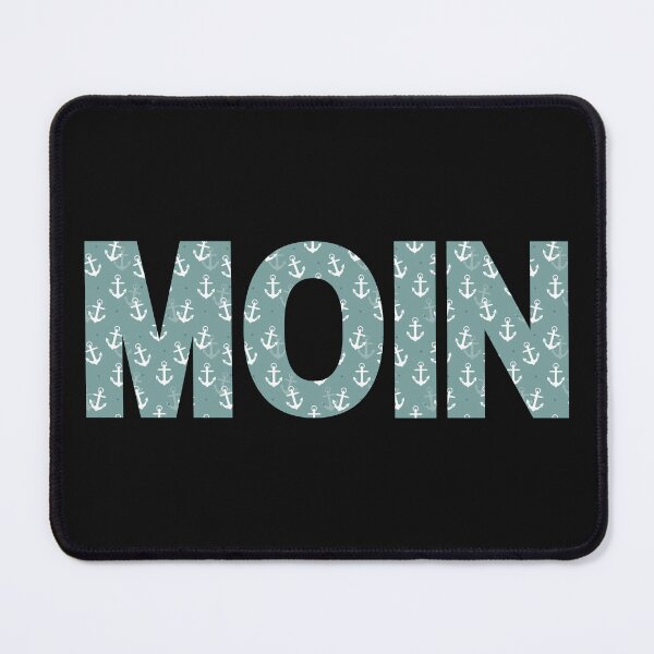 Item preview, MOIN – Maritime Anchor Lettering | North German Coastal Design designed and sold by Fies-und-Fein.
