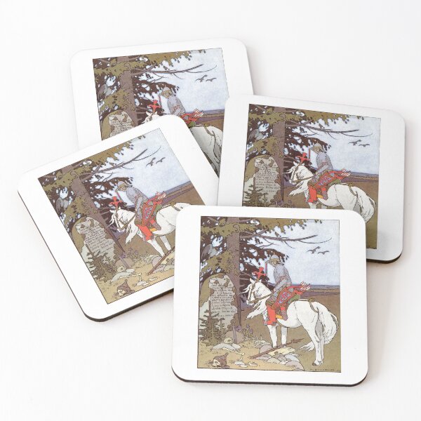 Item preview, Ivan Bilibin Knight on White Horse designed and sold by TeeARTHY.