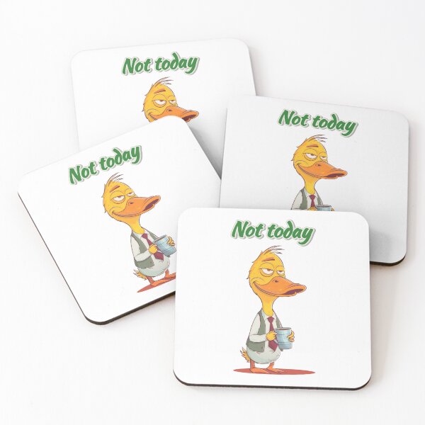 Item preview, Sassy Duck Reactions – Not Today Meme Duck, Sarcastic Animal Reaction Art designed and sold by MiraLumeStudio.