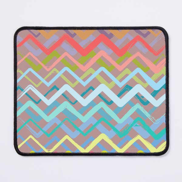 Item preview, Abstract Multicolor Zigzag | Modern Geometric Design designed and sold by V-ForAll.