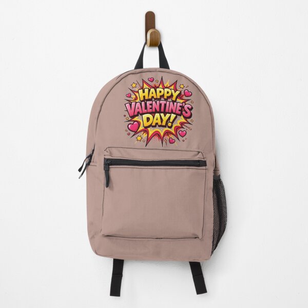 Item preview, Retro Comic Pop Art Happy Valentines Day designed and sold by MyWittyThings.