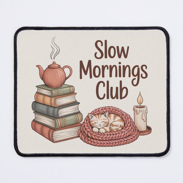 Item preview, Slow Mornings Club designed and sold by Bal Drops.