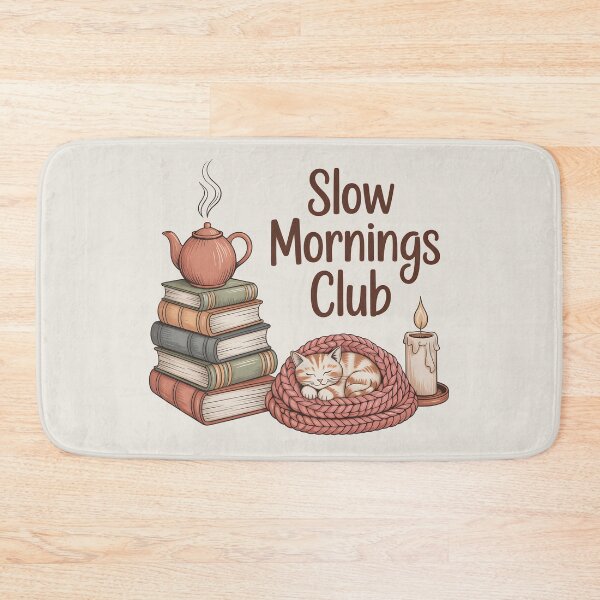 Item preview, Slow Mornings Club designed and sold by Bal Drops.