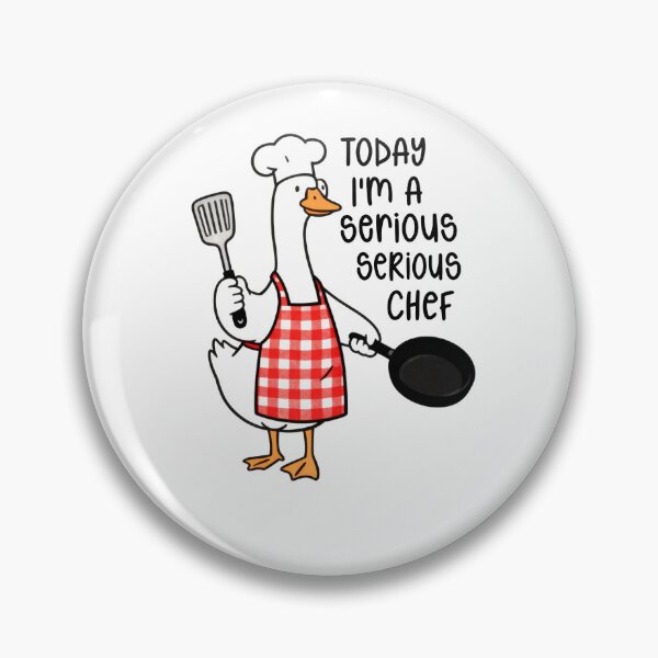 Item preview, Funny Goose Chef Shirt – Today I’m a Serious Chef Cooking Humor Design designed and sold by truongloc246.