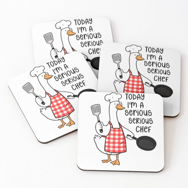 Item preview, Funny Goose Chef Shirt – Today I’m a Serious Chef Cooking Humor Design designed and sold by truongloc246.