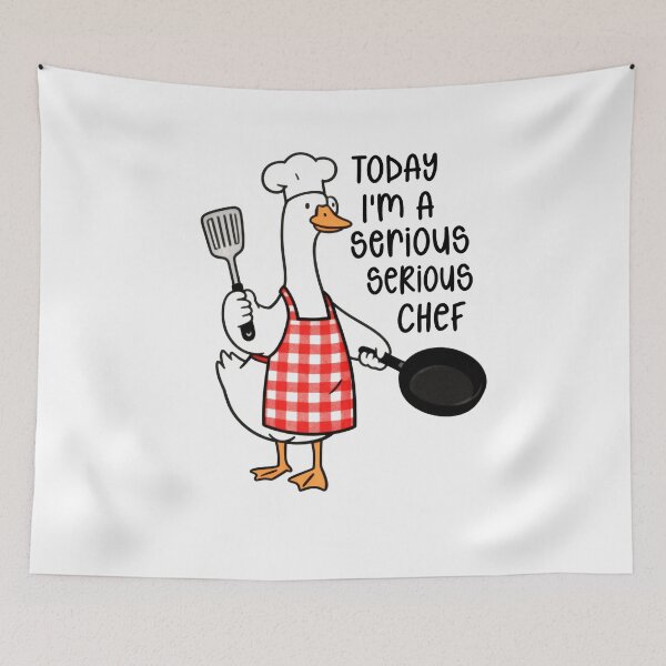 Item preview, Funny Goose Chef Shirt – Today I’m a Serious Chef Cooking Humor Design designed and sold by truongloc246.