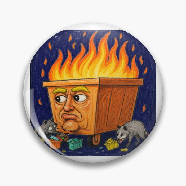 Artikelvorschau, Trumpsterfeuer entworfen und verkauft von mentalmichelle.