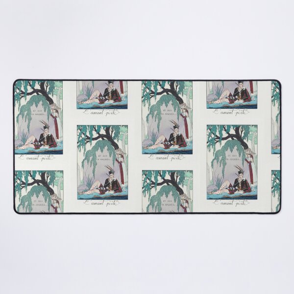 Item preview, L'amant Poete 1923 Vintage Fashion Art designed and sold by TeeARTHY.
