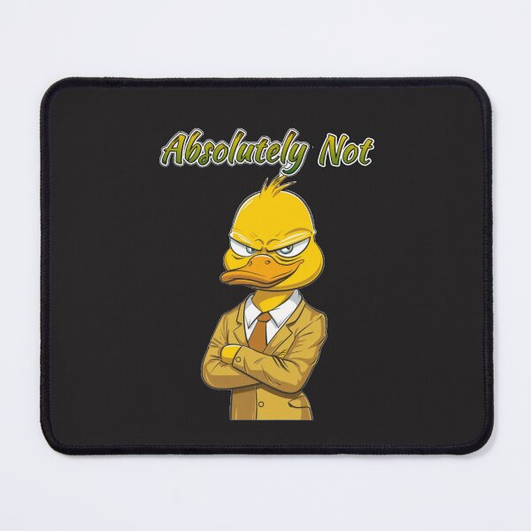 Item preview, Sassy Duck Reactions – Absolutely Not Meme Duck, Bold Sarcastic Duck Reaction Art designed and sold by MiraLumeStudio.