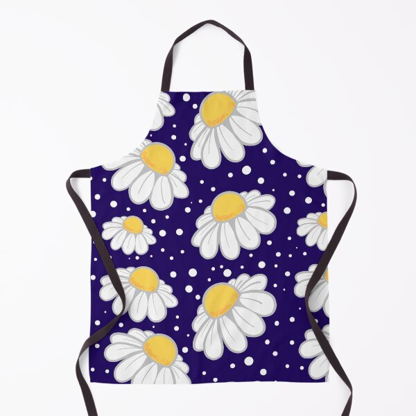 Item preview, Midnight Camomile Dreams Folk Floral Pattern designed and sold by Onírica by Valeria.