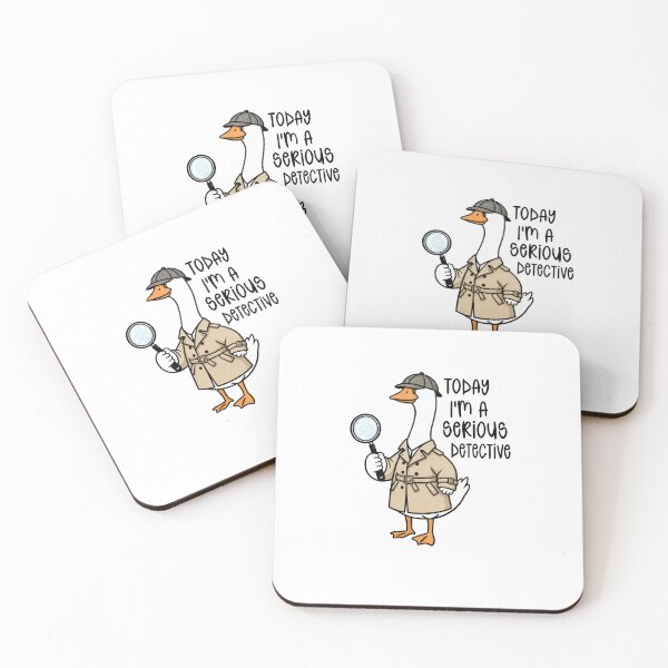 Item preview, Funny Goose Detective Shirt – Today I’m a Serious Detective Humor Design designed and sold by truongloc246.