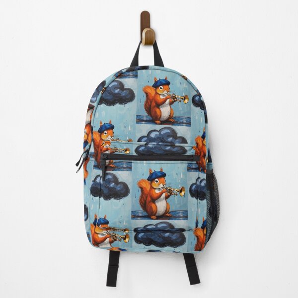 Item preview, Fletcher the squirrel, jazz musican designed and sold by Fruit-Fletcher.