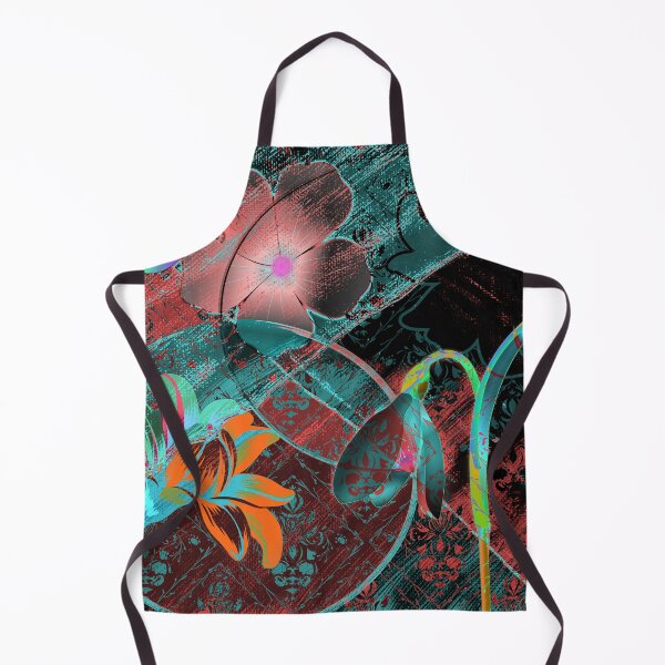 Item preview, Surreal Dark Bloom Flowers Illustration – Hidden Garden Art designed and sold by Brooklyn Hearty.