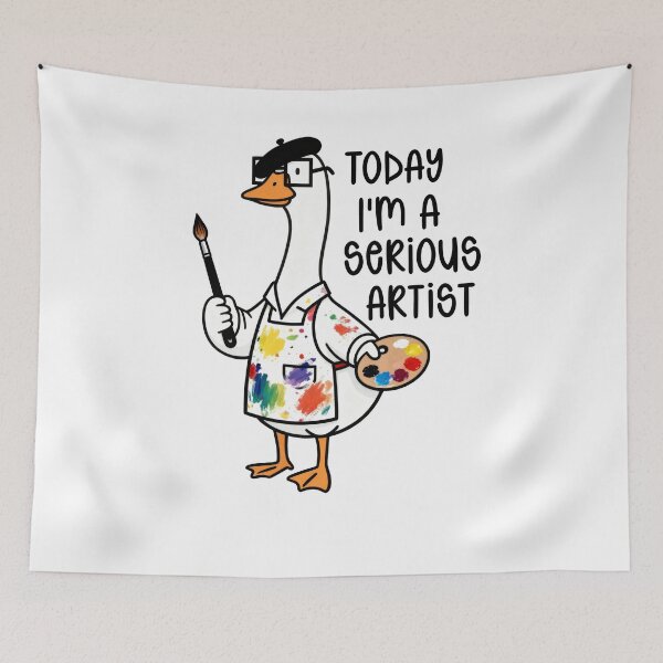 Item preview, Funny Goose Artist Shirt – Creative Painter Goose Art Humor Design designed and sold by truongloc246.