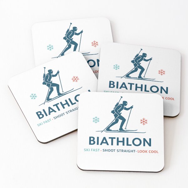 Item preview, Biathlon Ski Fast Shoot Straight Look Cool designed and sold by AnnDesignStudio.