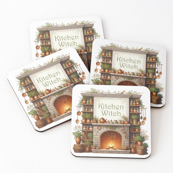 Item preview, Kitchen Witch - Cozy Hearth Herbal Witch Aesthetic designed and sold by Club Vino Creative LLC.
