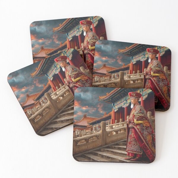 Item preview, Regal Emperor in Traditional Chinese Palace Attire designed and sold by Artessie.