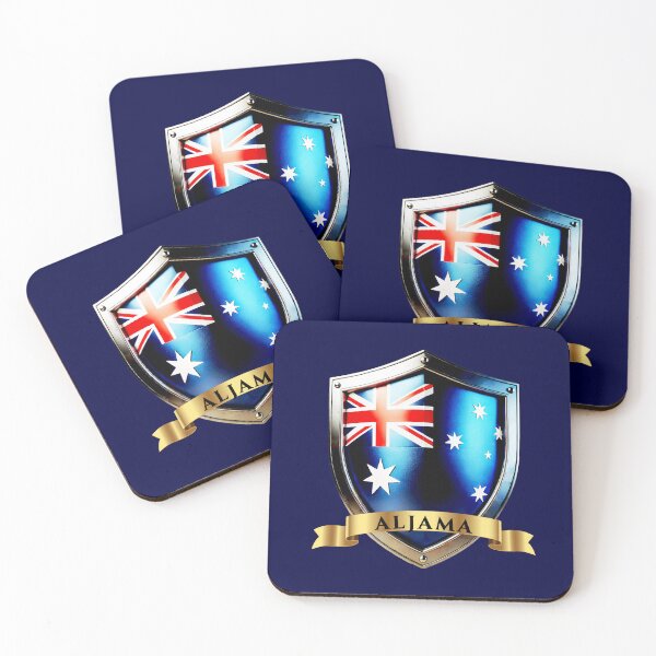 Item preview, Aljama Australian Heritage Crest Shield designed and sold by Highlandkings.