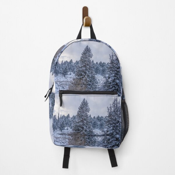 Item preview, Snowy Landscape in Yellowstone National Park designed and sold by SafariByMarisa.