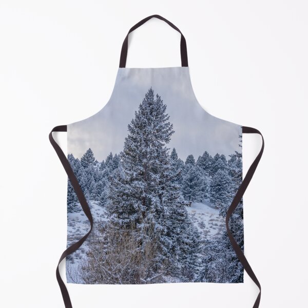 Item preview, Snowy Landscape in Yellowstone National Park designed and sold by SafariByMarisa.