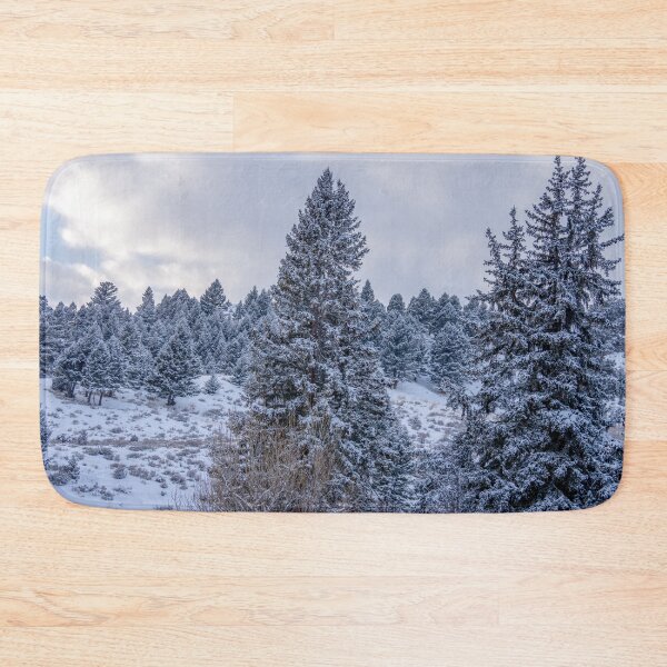 Item preview, Snowy Landscape in Yellowstone National Park designed and sold by SafariByMarisa.