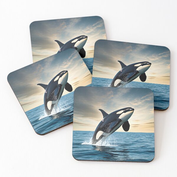 Item preview, Midnight Orca – Powerful Spirit of the Ocean designed and sold by PawPrintedArt.