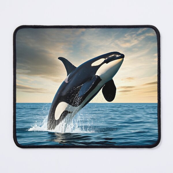 Item preview, Midnight Orca – Powerful Spirit of the Ocean designed and sold by PawPrintedArt.