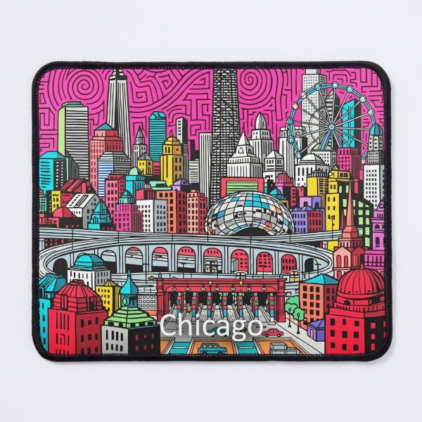 Item preview, Chicago designed and sold by Art_By_Wing.