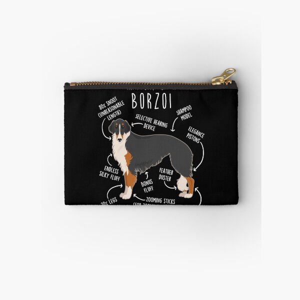 Item preview, Tri Color Borzoi Dog Anatomy designed and sold by Clara Hollins.