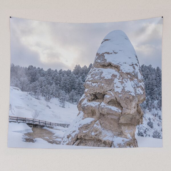 Item preview, Liberty Cap, Yellowstone, with Snow designed and sold by SafariByMarisa.