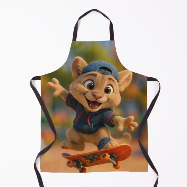 Item preview, Skater Mountain Lion designed and sold by Sillytoe.