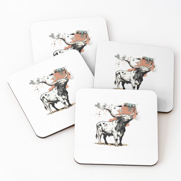 Item preview, Powerful Longhorn Bull Art Shirt – Vintage Western Animal Illustration designed and sold by truongloc246.