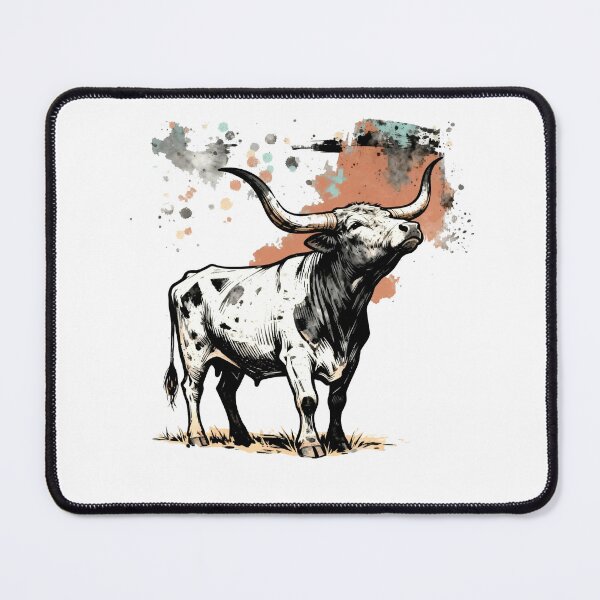Item preview, Powerful Longhorn Bull Art Shirt – Vintage Western Animal Illustration designed and sold by truongloc246.