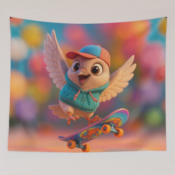 Item preview, Skater Mourning Dove designed and sold by Sillytoe.