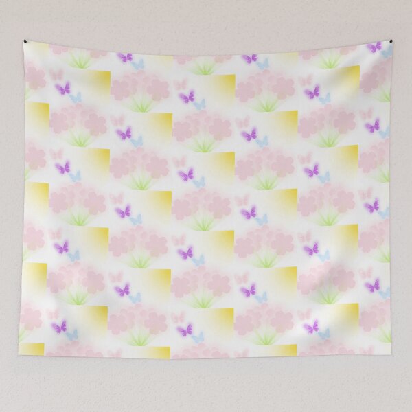 Item preview, Soft Floral Butterflies – Pastel Dreamy Aesthetic Art designed and sold by La.noroc.