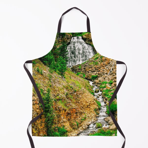 Item preview, Waterfall in Yellowstone National Park designed and sold by aadventures.