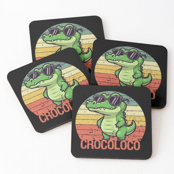 Item preview, Croco Loco. Crocodiles Are Awesome I am.  Awesome Therefore.  I am A crocodile T-shirt. designed and sold by Gajabuu.
