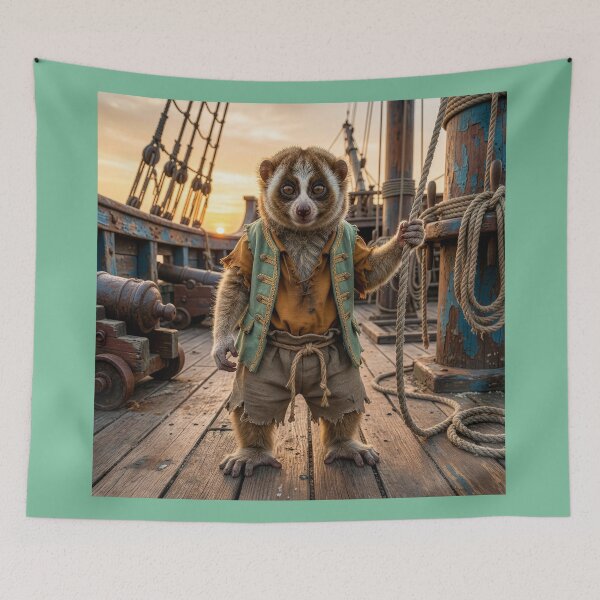 Item preview, Slow Loris, Terror of the High Seas designed and sold by Tridentulus.