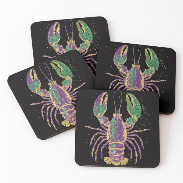 Item preview, Glitter Mardi Gras, Louisiana Crawfish, Brushstroke Mardi Gras, Retro Mardi Gras Coquette, King Cake designed and sold by DesignDenDo ⭐⭐⭐⭐⭐.