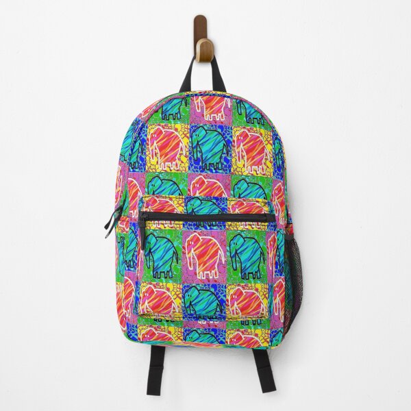 Item preview, pop elephants art  designed and sold by LowEndGraphics.