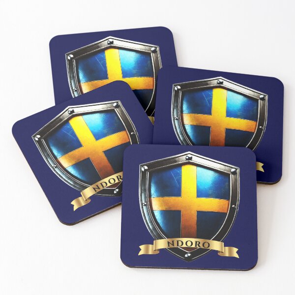 Item preview, Ndoro Swedish Heritage Crest Shield designed and sold by Highlandkings.