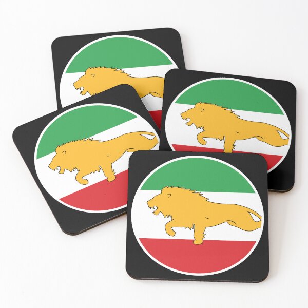 Item preview, Historic Iranian Lion and Sun Flag | Persian Heritage Emblem designed and sold by FlagX.