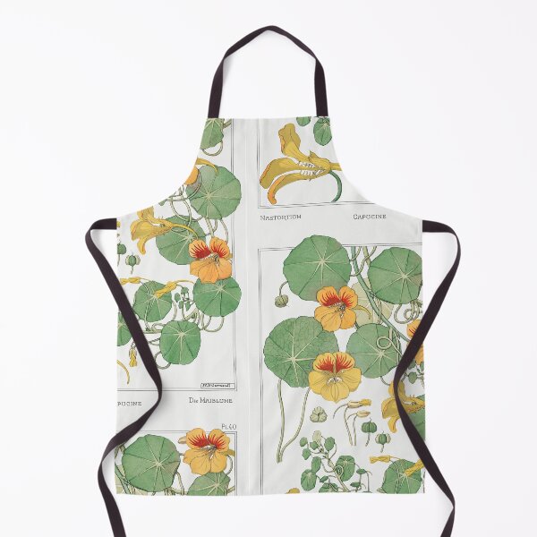 Item preview, Capucine nasturtium from La Plante et ses Applications ornementales 1896  designed and sold by anodyle.