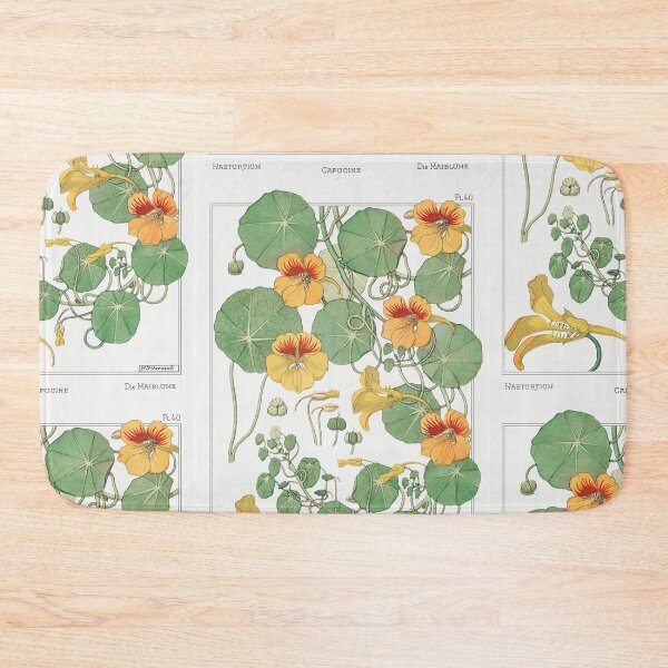 Item preview, Capucine nasturtium from La Plante et ses Applications ornementales 1896  designed and sold by anodyle.
