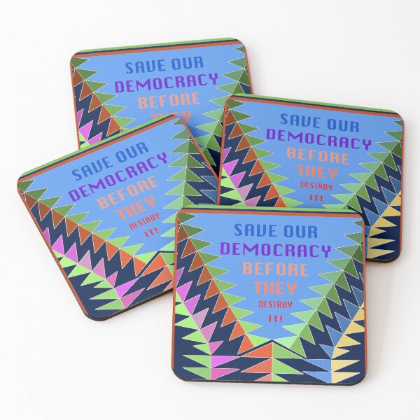 Item preview, Save Democracy - Before They Destroy It designed and sold by ESPRIT MYSTIQUE.