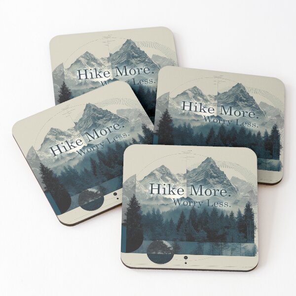 Item preview, Hike More. Worry Less. designed and sold by R4WDRIV3.