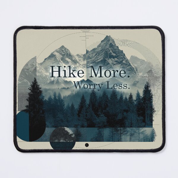 Item preview, Hike More. Worry Less. designed and sold by R4WDRIV3.