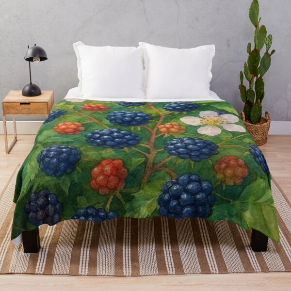 Item preview, Summertime Blackberries Fresh and Sweet designed and sold by TinCatOutPost.