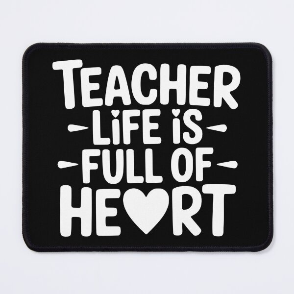 Item preview, Teacher Life Is Full of Heart designed and sold by theartfulaspie.