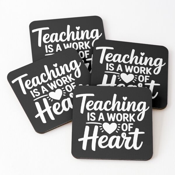 Item preview, Teaching Is a Work of Heart designed and sold by theartfulaspie.